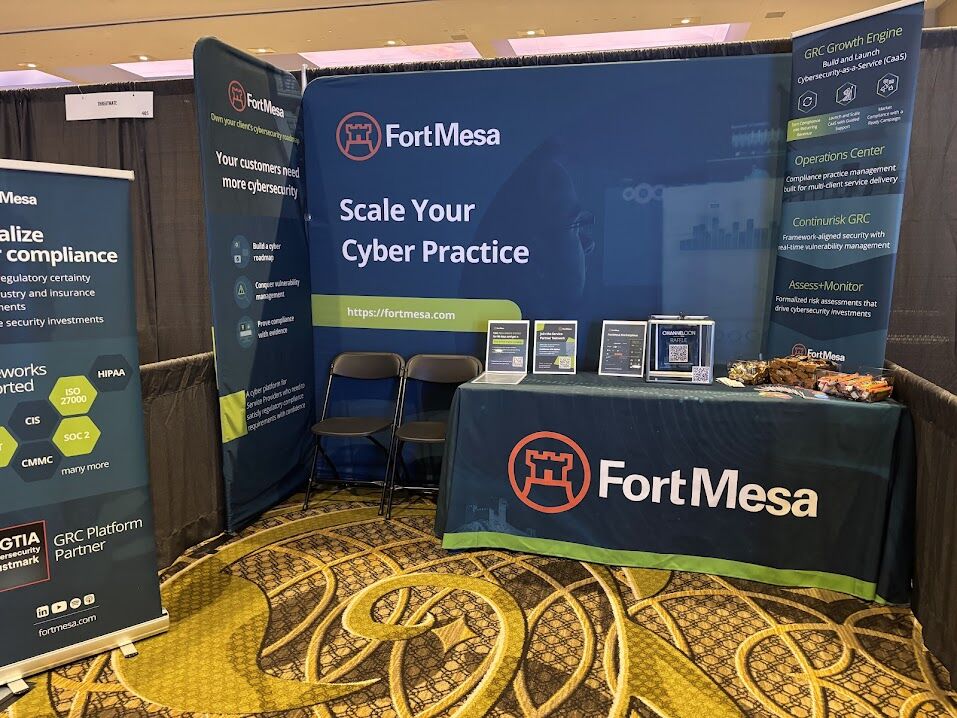 FortMesa booth at conference