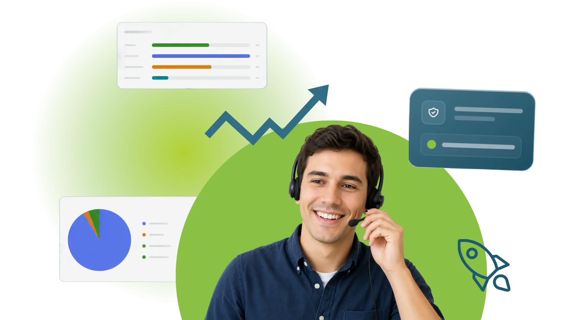 Partner program dashboards and support